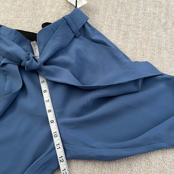 NWT Revolve 1. State High Waisted Blue Work Trousers Pants 0 - Picture 7 of 11